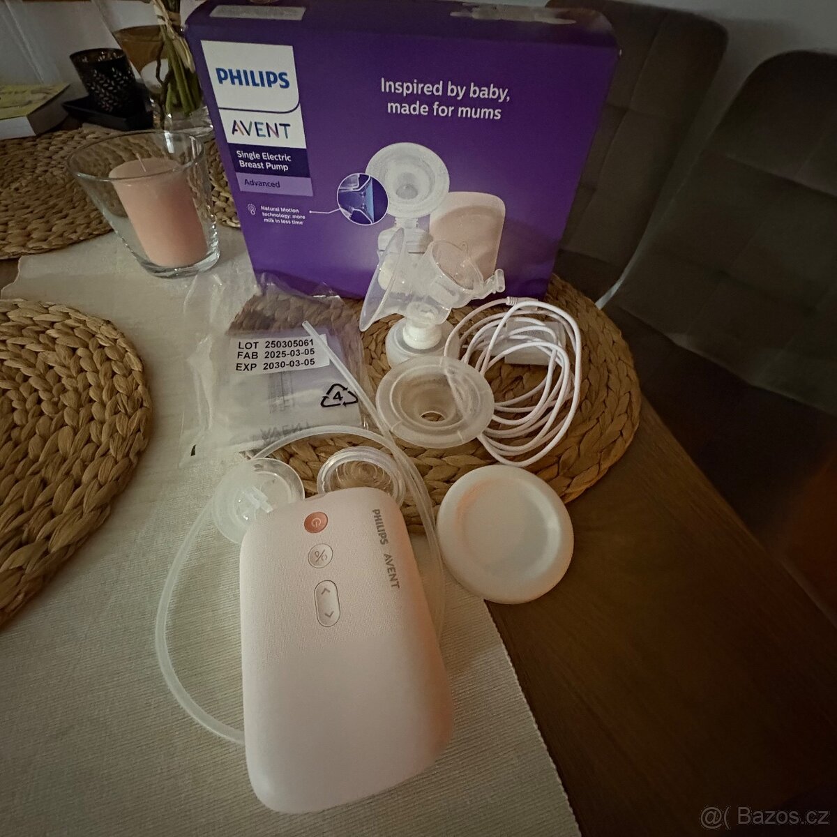 Elektrická odsávačka Avent v zaruce