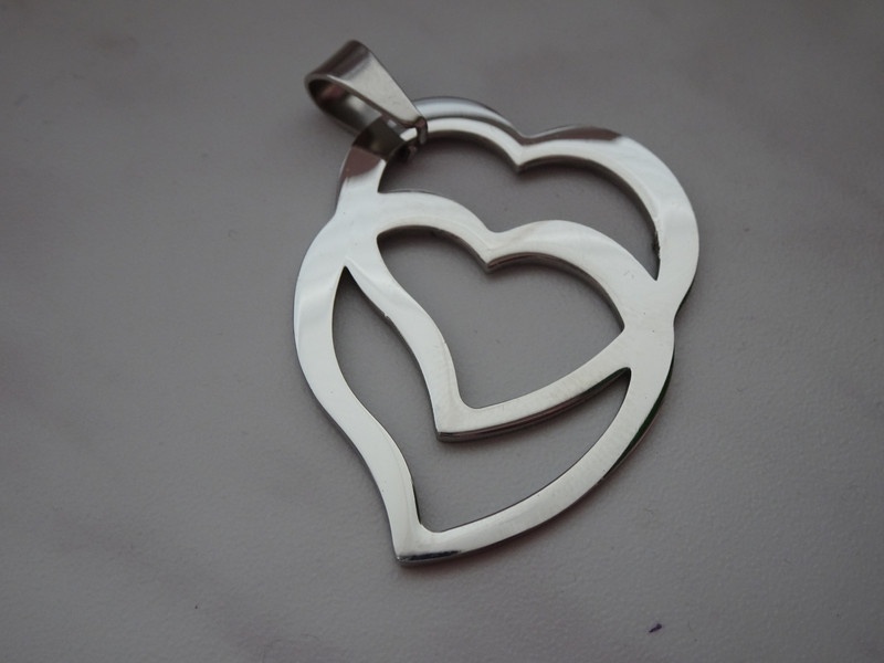 Přívěšek srdce - chir.ocel