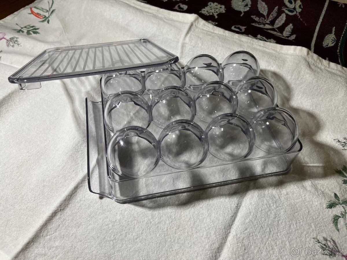 Zásobník na vajíčka/ dóza na uskladnění vajec