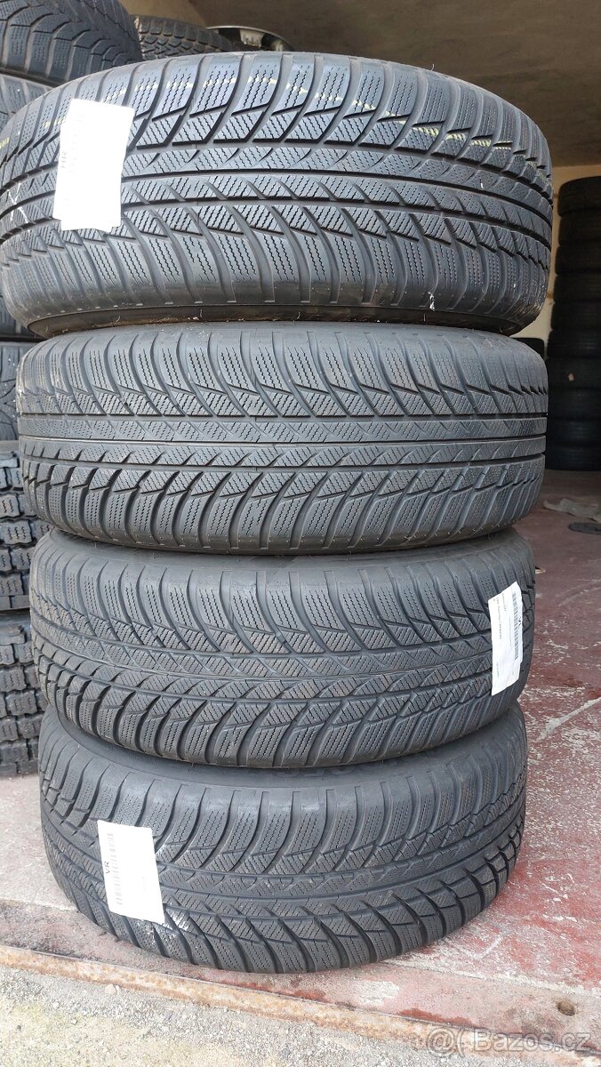 Kola zimní 16", orig. BMW, rozteč 5x120mm, pneu 205/60/16