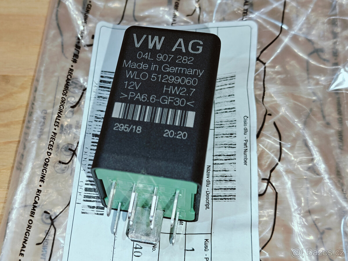 VAG 04L907282 Řídící jednotka žhavicí svíčky / relé  NOVÁ