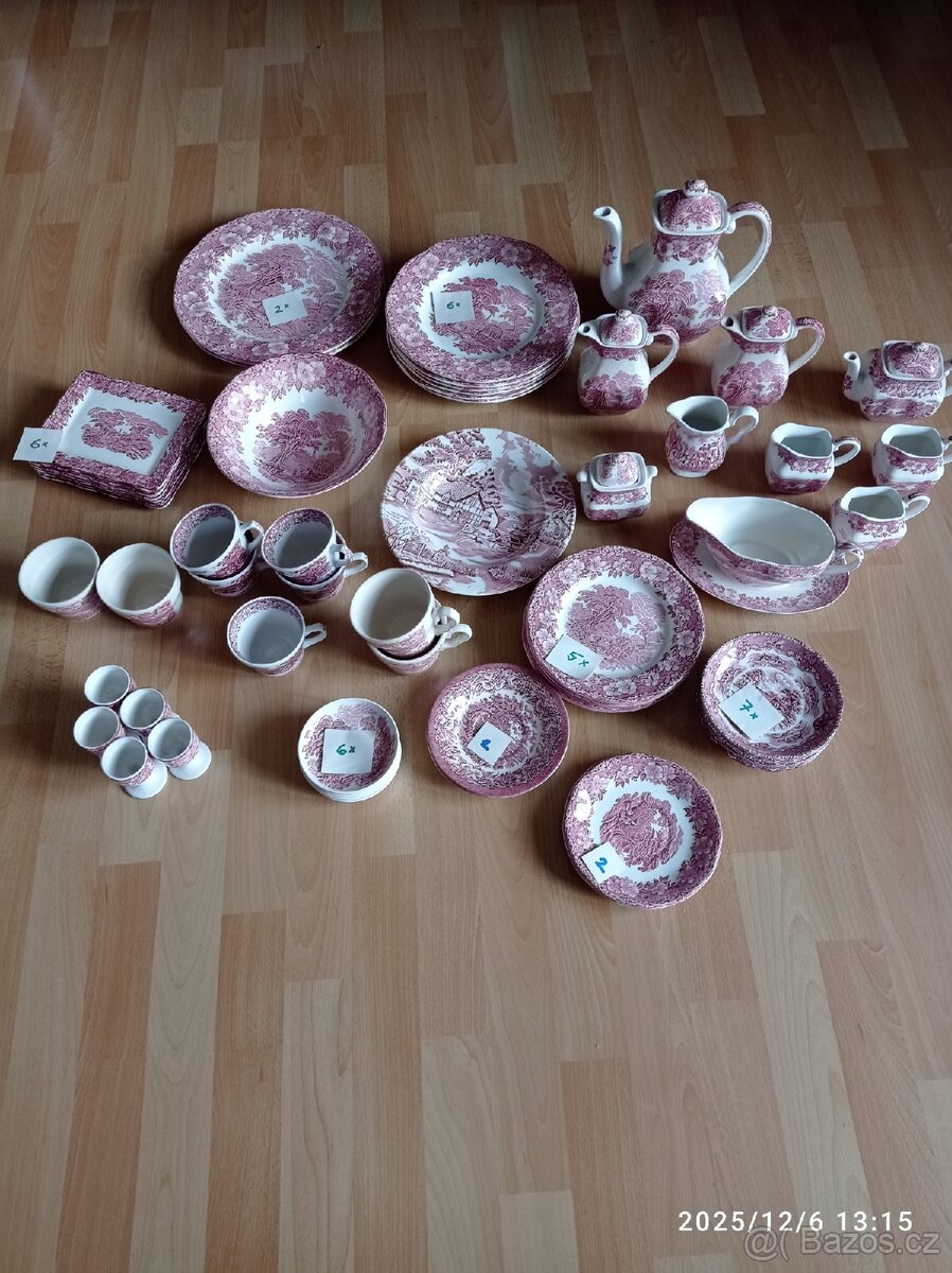 Starožitný anglický porcelán