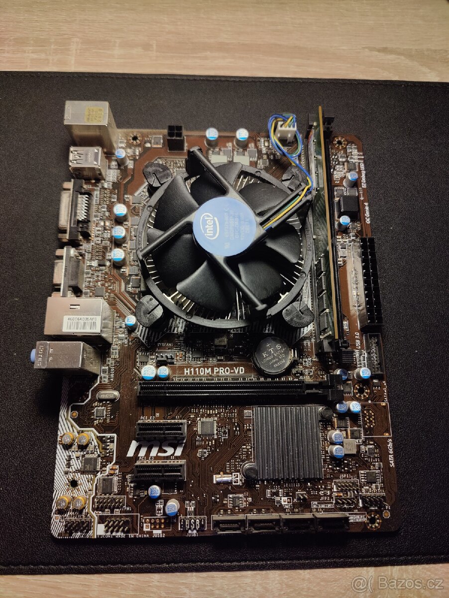 Základní deska MSI H110 + Processor + RAM