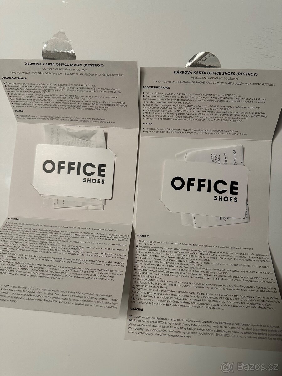 Poukazy do obchodu Office Shoes