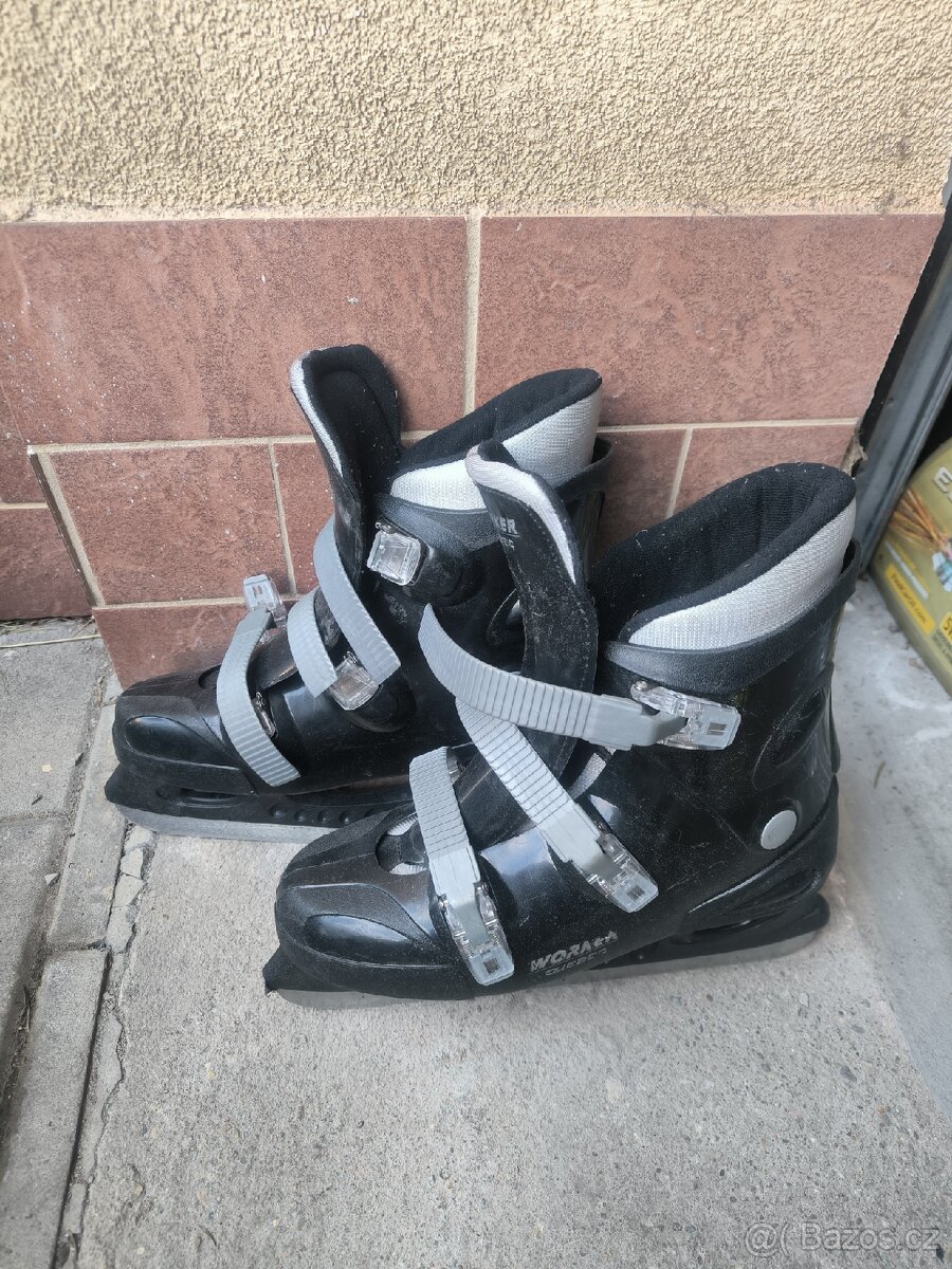 P: Lední brusle worker