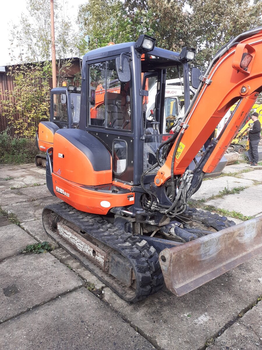 Prodám bagr KUBOTA KX-3a3