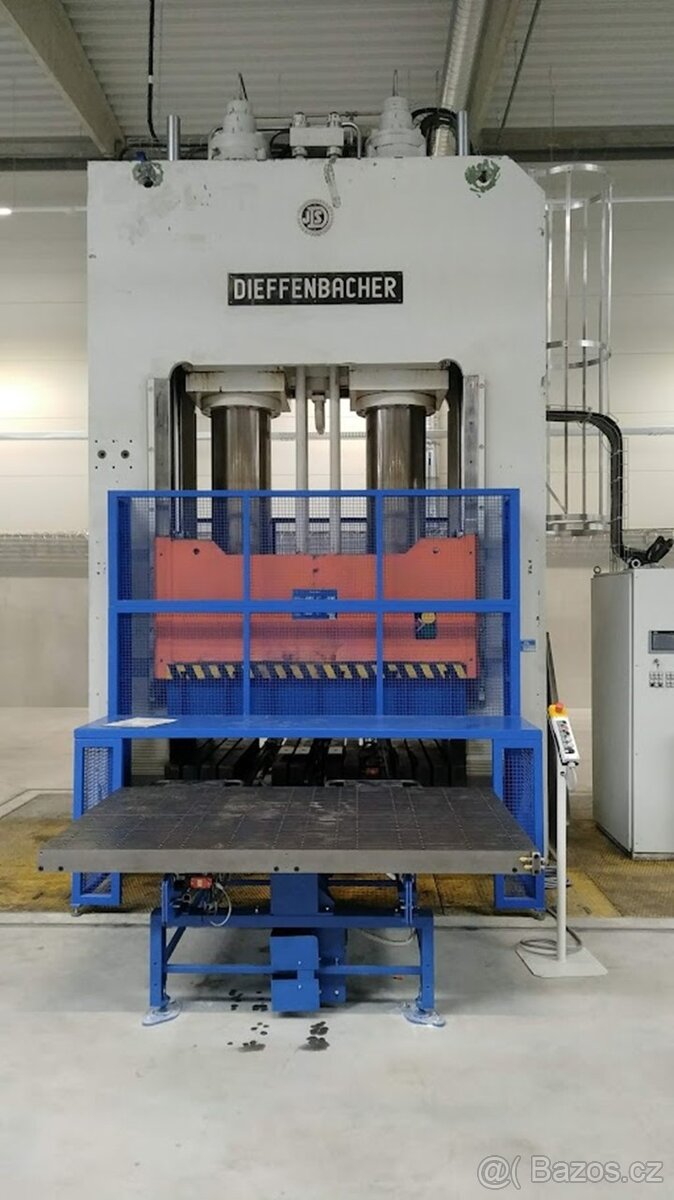Hydraulický lis Dieffenbacher PHP 800 (9354)
