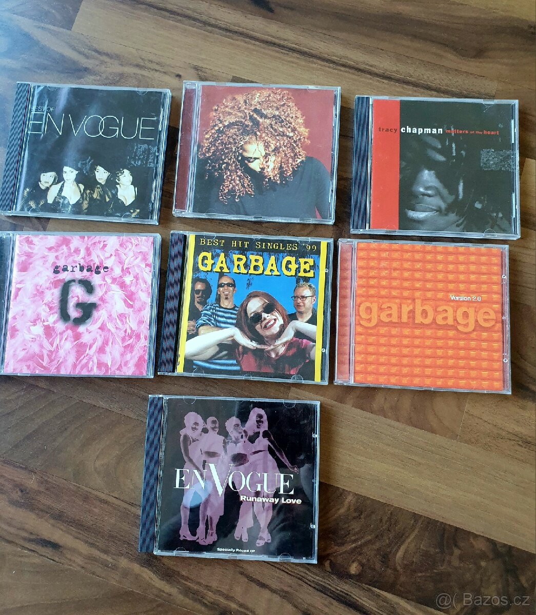 Garbage,En Vogue,Janet Jackson 7 cd's