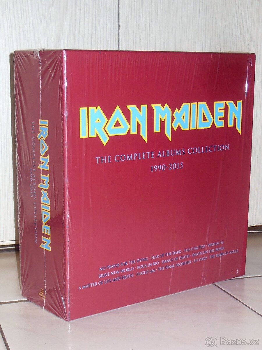 LP box Iron Maiden - The Complete Collection 1990-2015 /NOVÉ