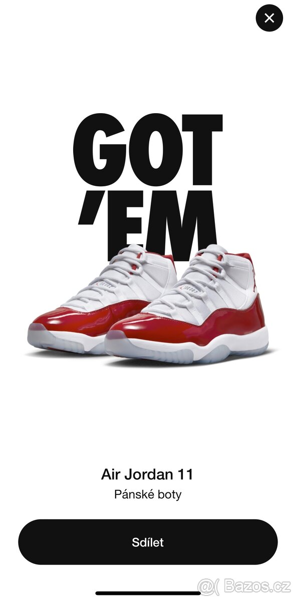 Nike Air Jordan 11 Retro Varsity Red (Cherry)