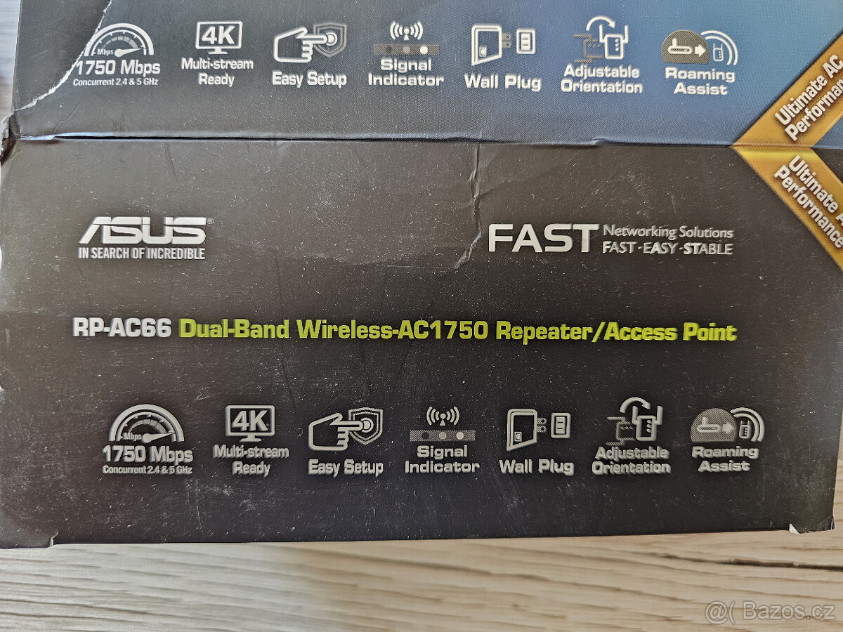 Asus RP-AC66 nepoužitý - úplně nový