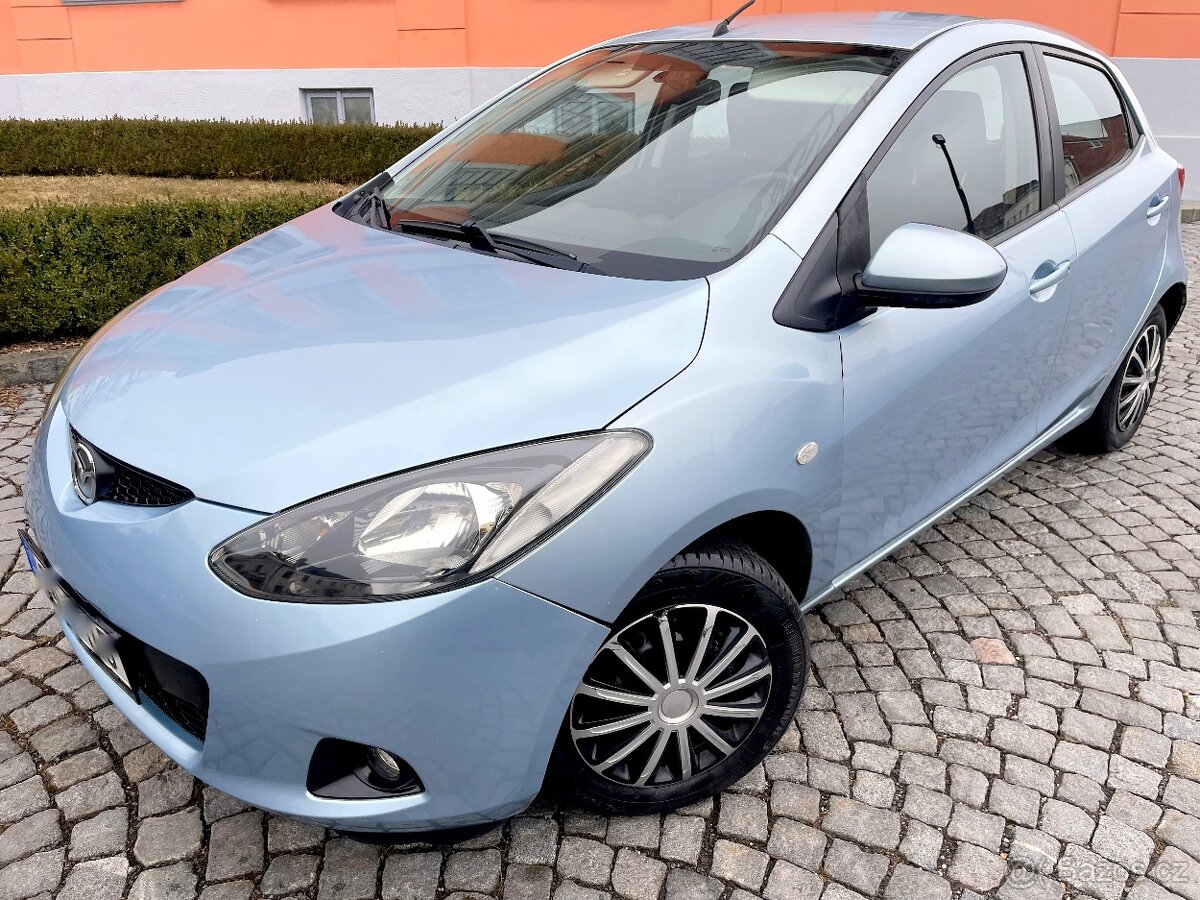 MAZDA 2 INDEPENDENC 1.4 MZ-CD, R.2009,BEZ KOROZE,PLATNÁ STK