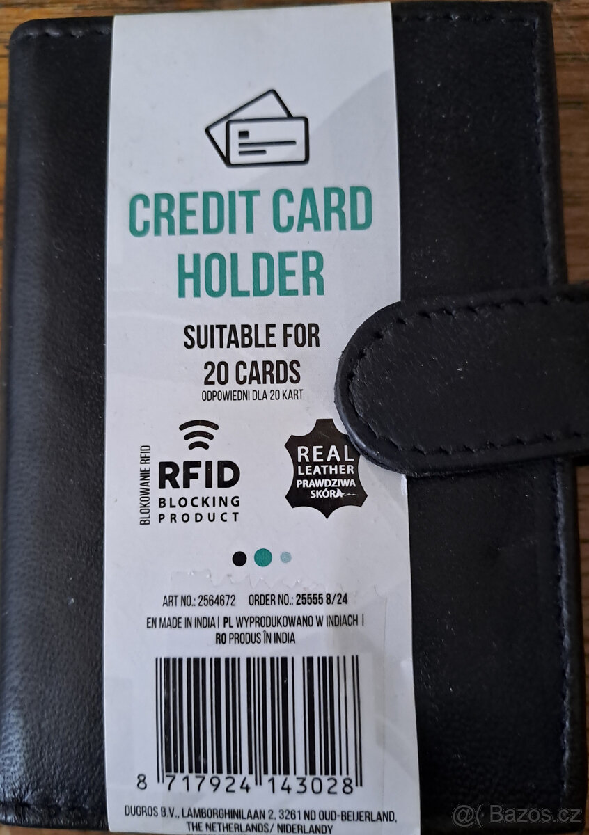 Pouzdro na Credit Card