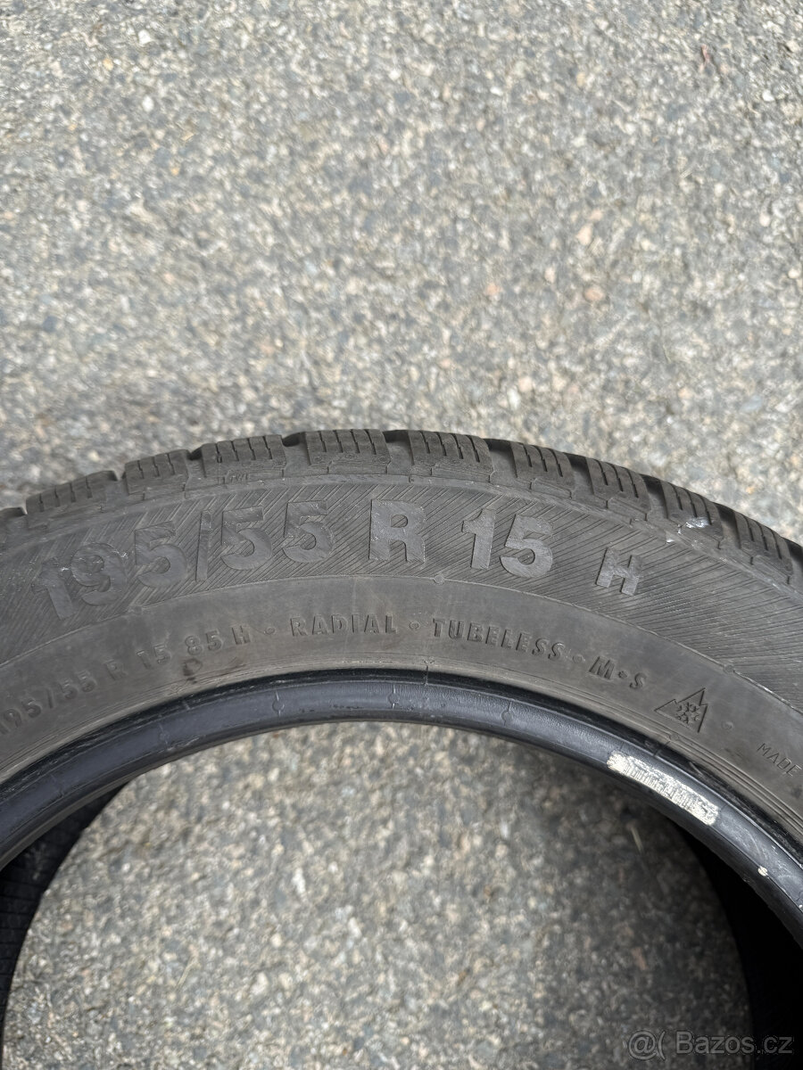 Zimní pneu 195/55 R15