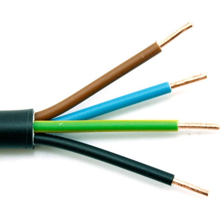 Silový kabel pevný CYKY-J 4 X 16