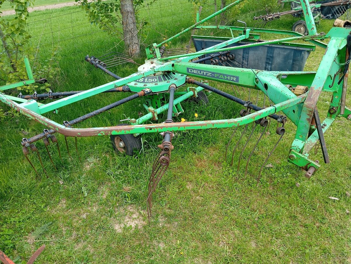 Shrnovač nahrabovač sena Deuz-Fahr