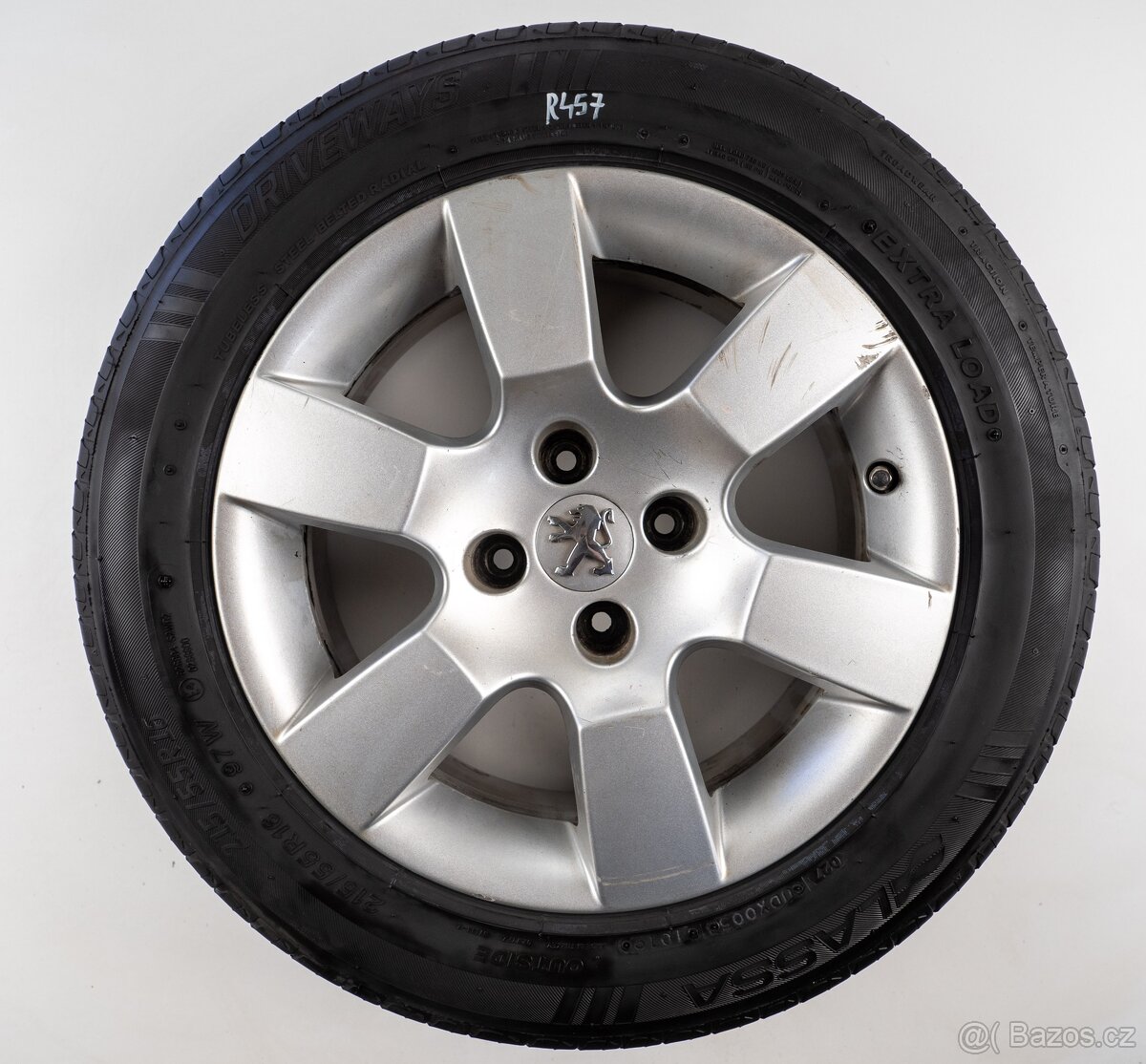 Peugeot 5008 - Originání 16" alu kola - Letní pneu