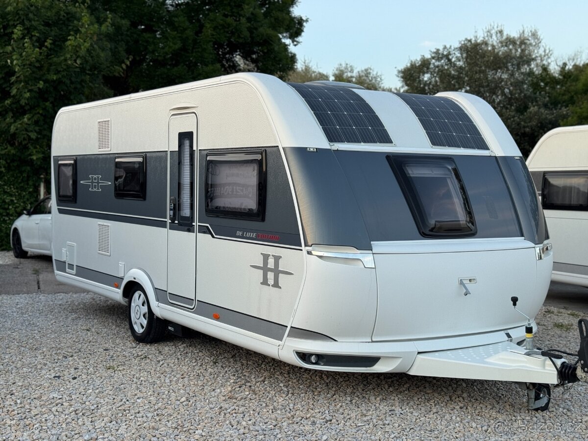 Hobby 545 KMF De Luxe Edition Solar 1100W, Mover, Klima, TV