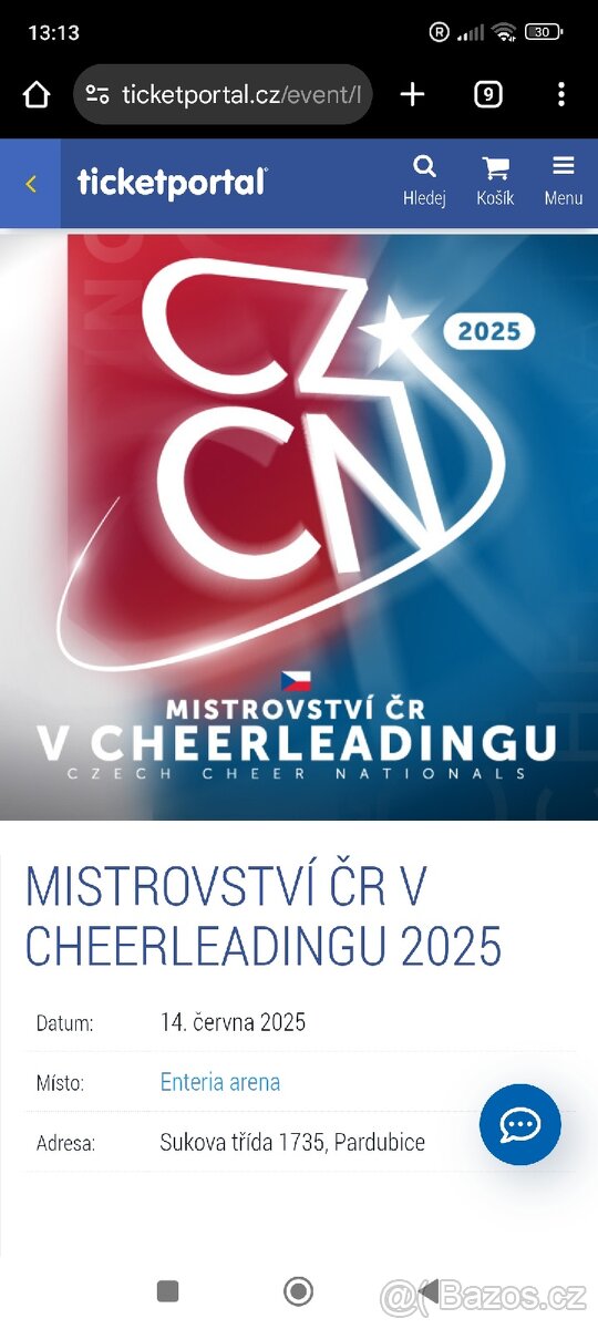 Mistrovství ČR v cheerleadingu
