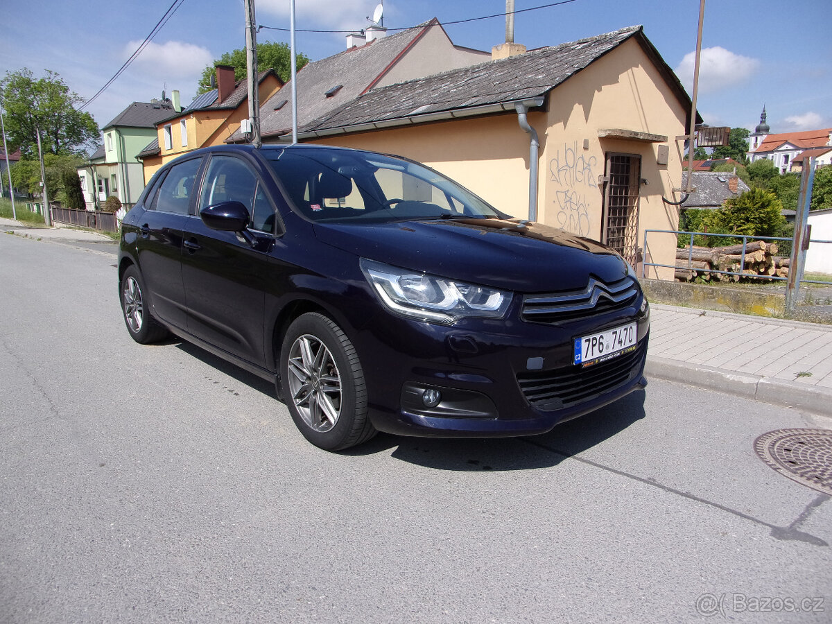 Citroen C4 1.6 HDI,pouhých 126tis.km,digi klima,tažné,TOP