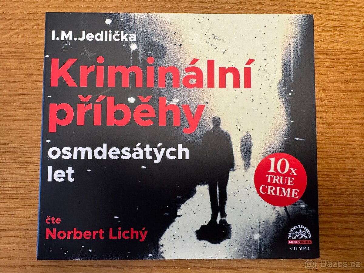 Audiokniha Kriminální příběhy osmdesátých let (Jedlička, CD
