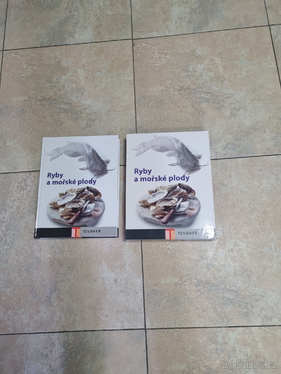 Kniha Ryby a mořské plody, vydavatelství Taubner