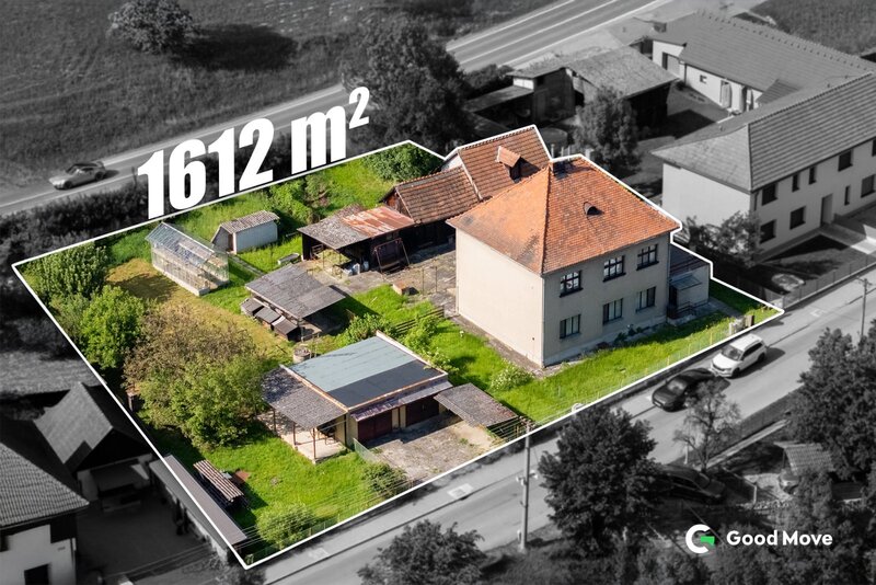 Prodej pozemku s domem, Zlín - Březnice