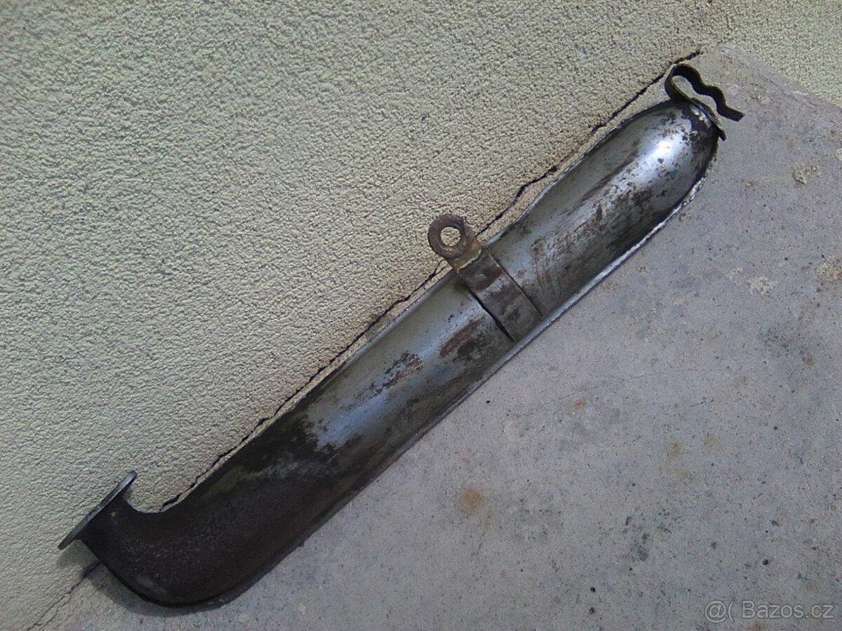 Jawa 50/550/555-výfuk,řídítka,brzdy,válec,klakson,náhon tach