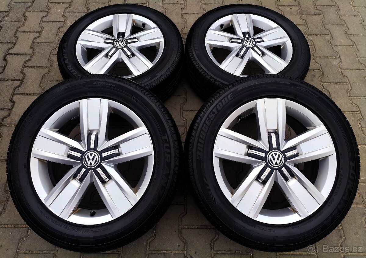 Alu kola originál Volkswagen Transportér T5, T6 5x120 R17
