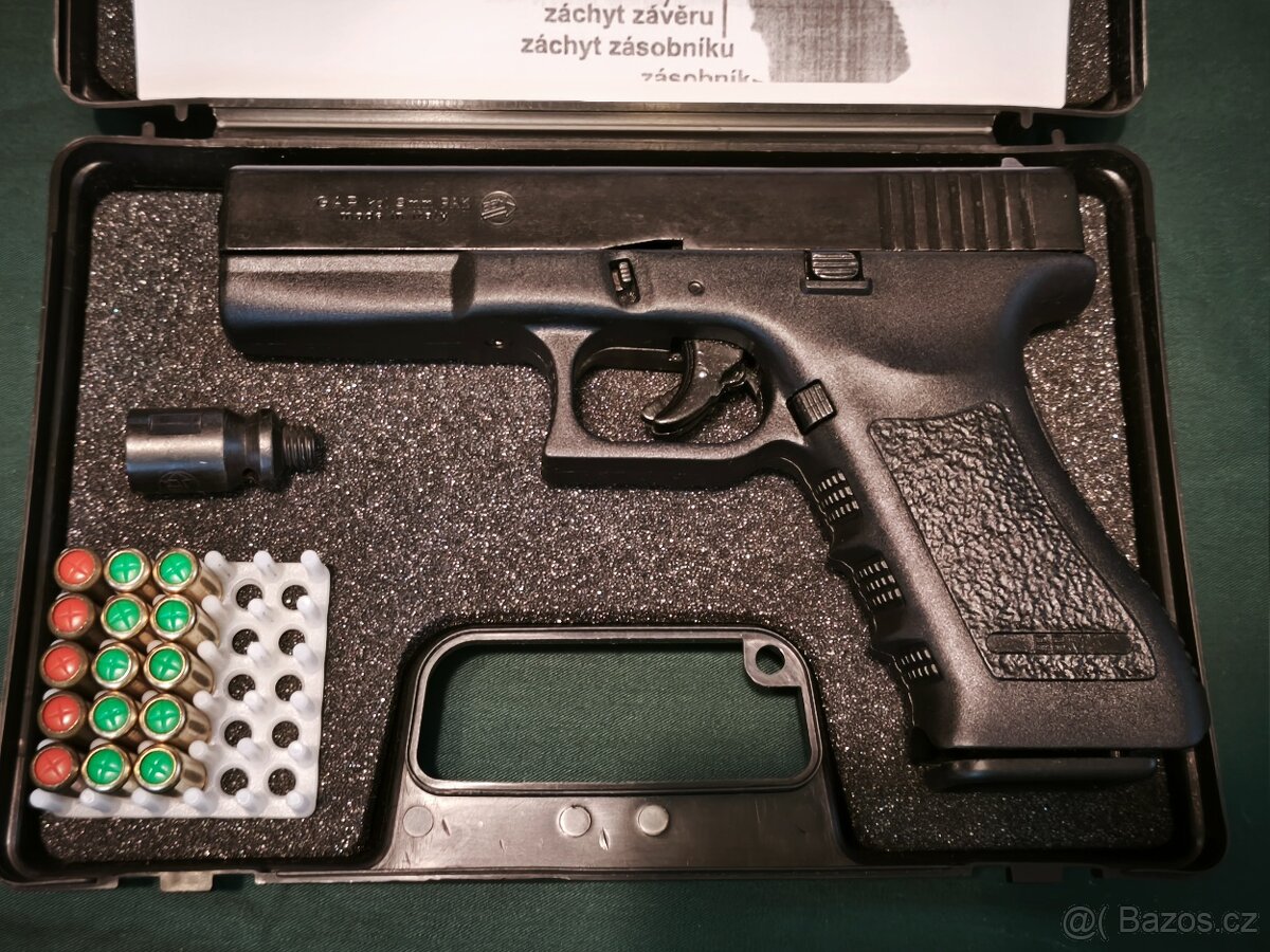 Plynová pistole Bruni Gap 9 mm (Glock17)