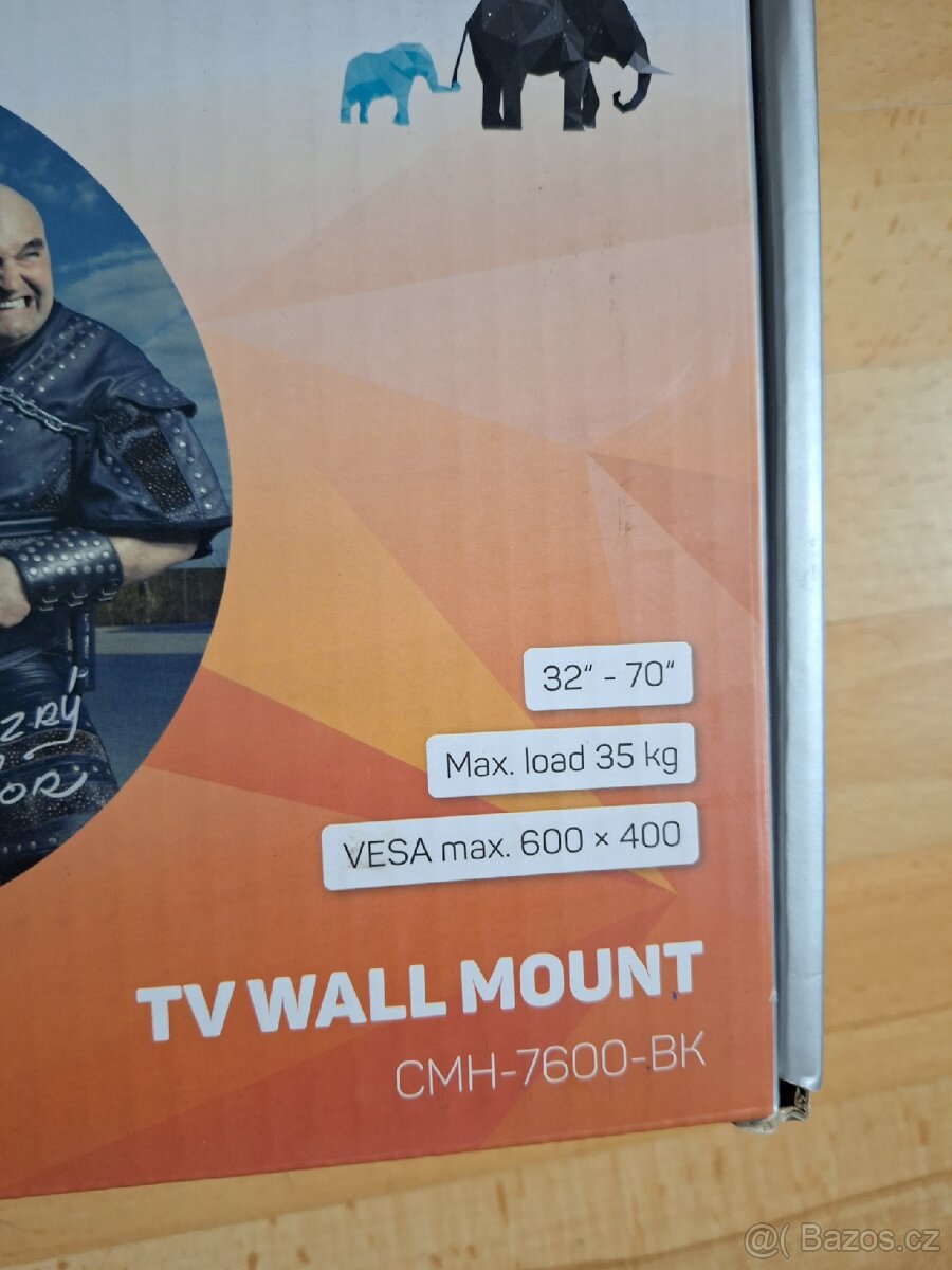 Držák pro TV na zeď. Nový.