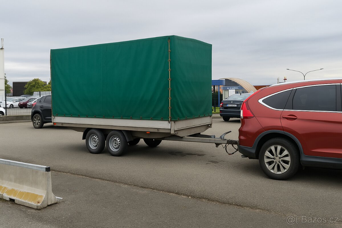 🛻 Přívěs Vezeko Cargo + plachta 180 cm – 2 000 kg