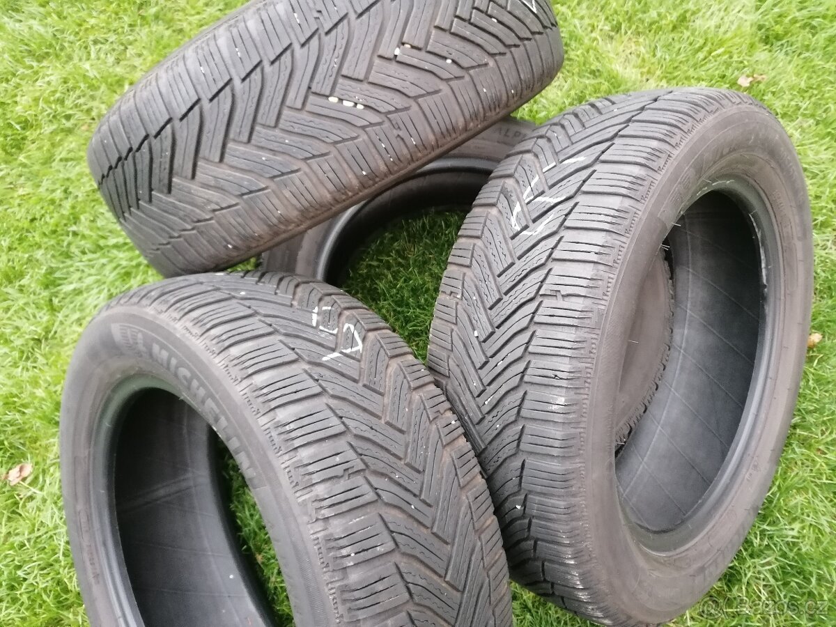 4ks zimních pneu 205.55r16 Michelin alpin 6