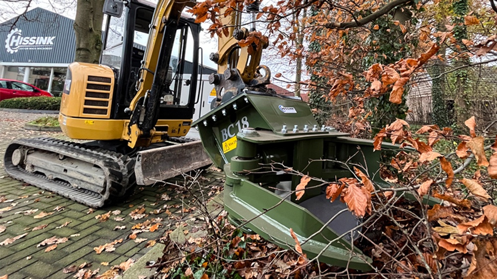 Stínací hlavice FARMA BC 18 - minibagr