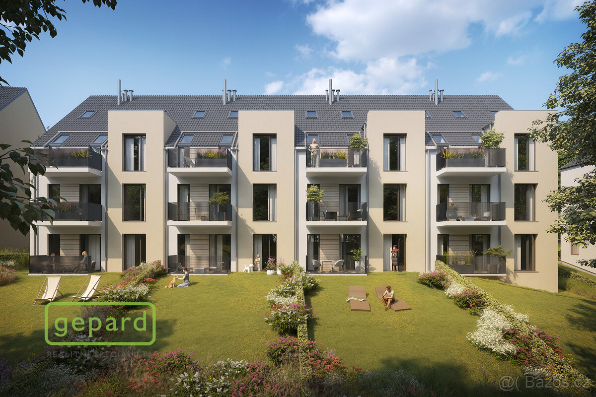 Byty Borovského, 3+kk/T, 62,7m2