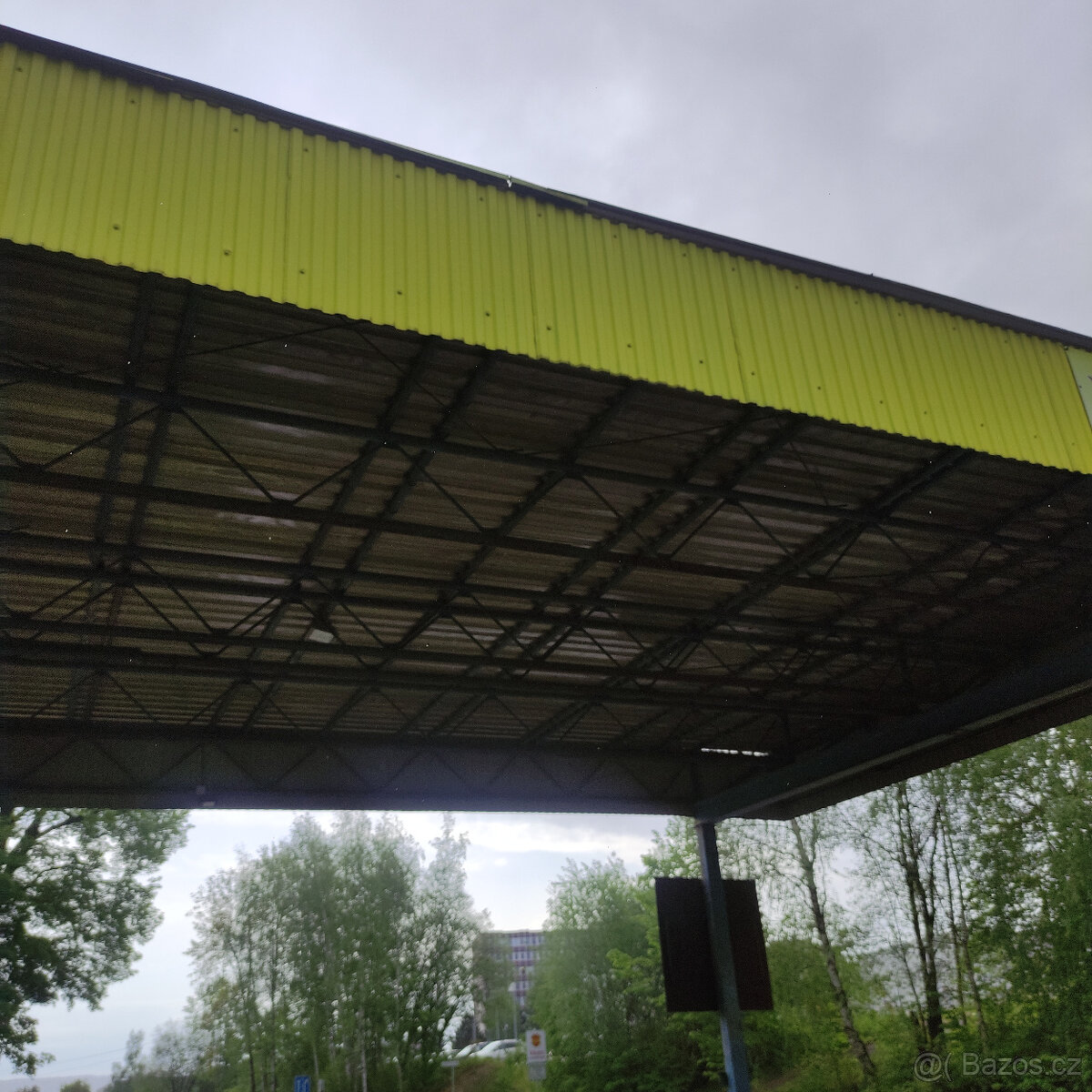 Pristresek čerpaci stanice