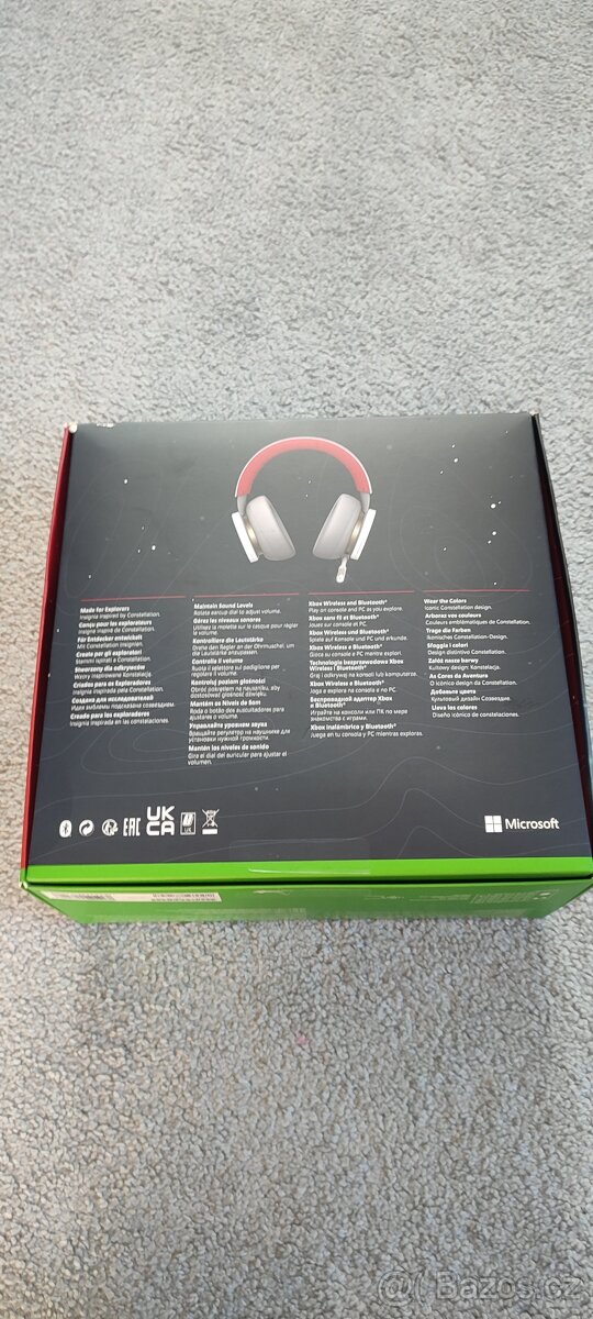 bezdrátová sluchátka Xbox Wireless Headset – Starfield Limit