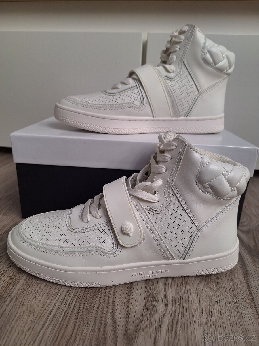 Nove kozene kotnikove tenisky Kurt Geiger 38