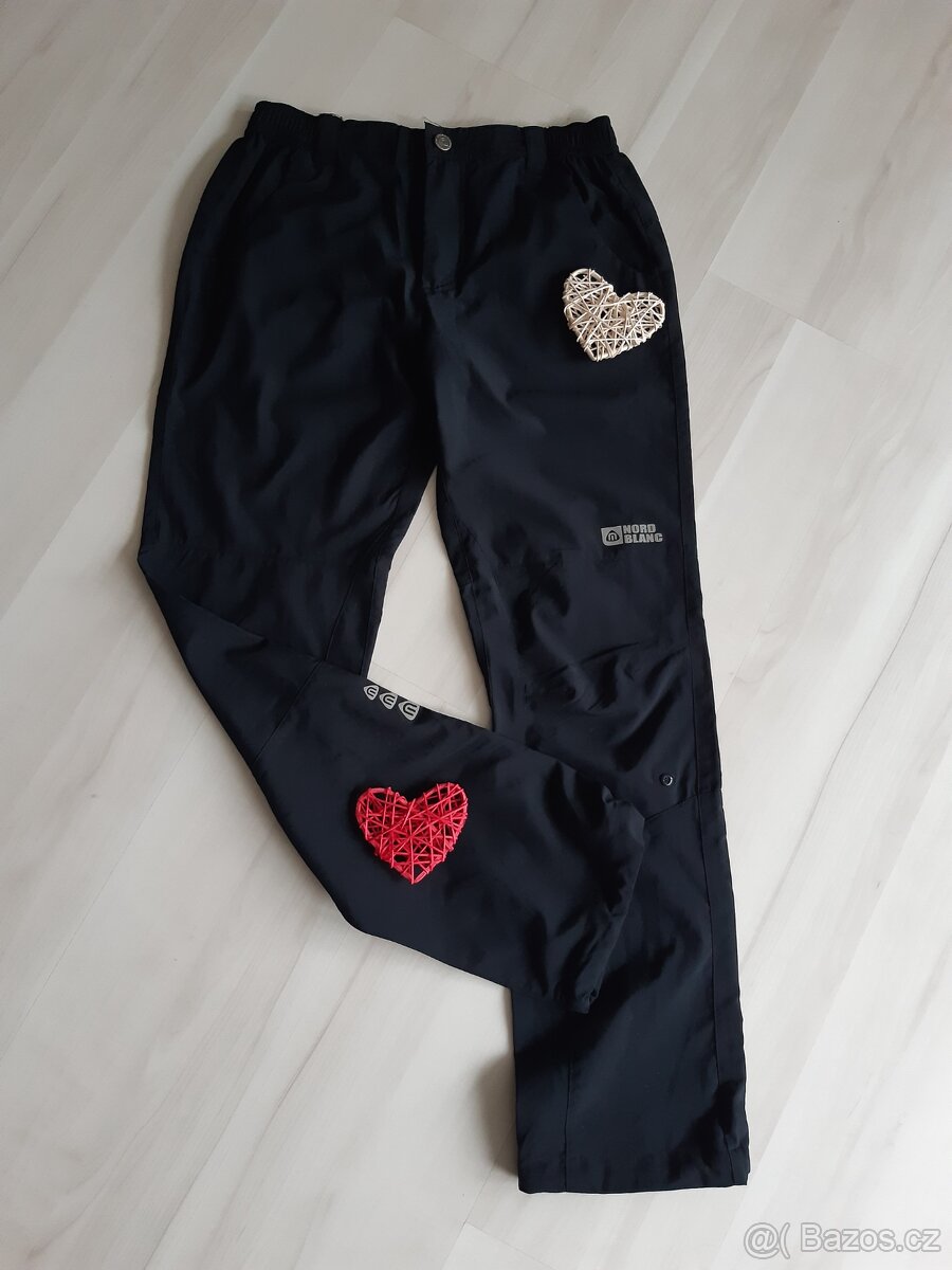 Dívčí šusťákové kalhoty, vel. 158/164