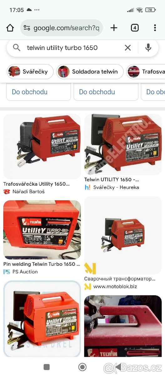 Trafosvařečka 1650,2,6kw