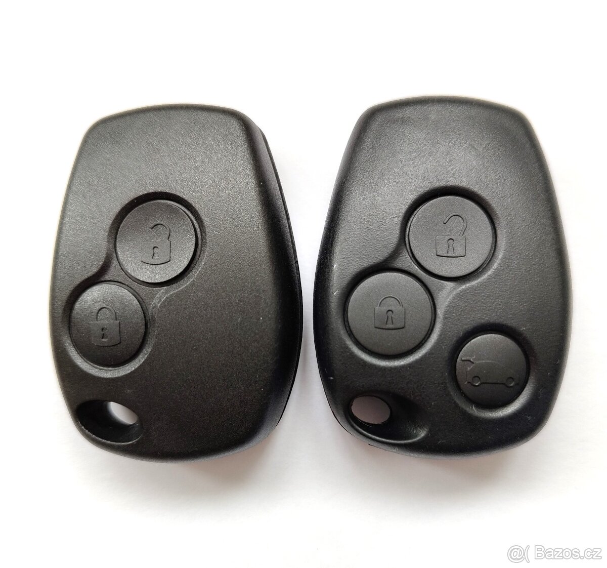 Klíč Dacia Renault Opel Nissan. Obal klíče 2 / 3 tlačítka b