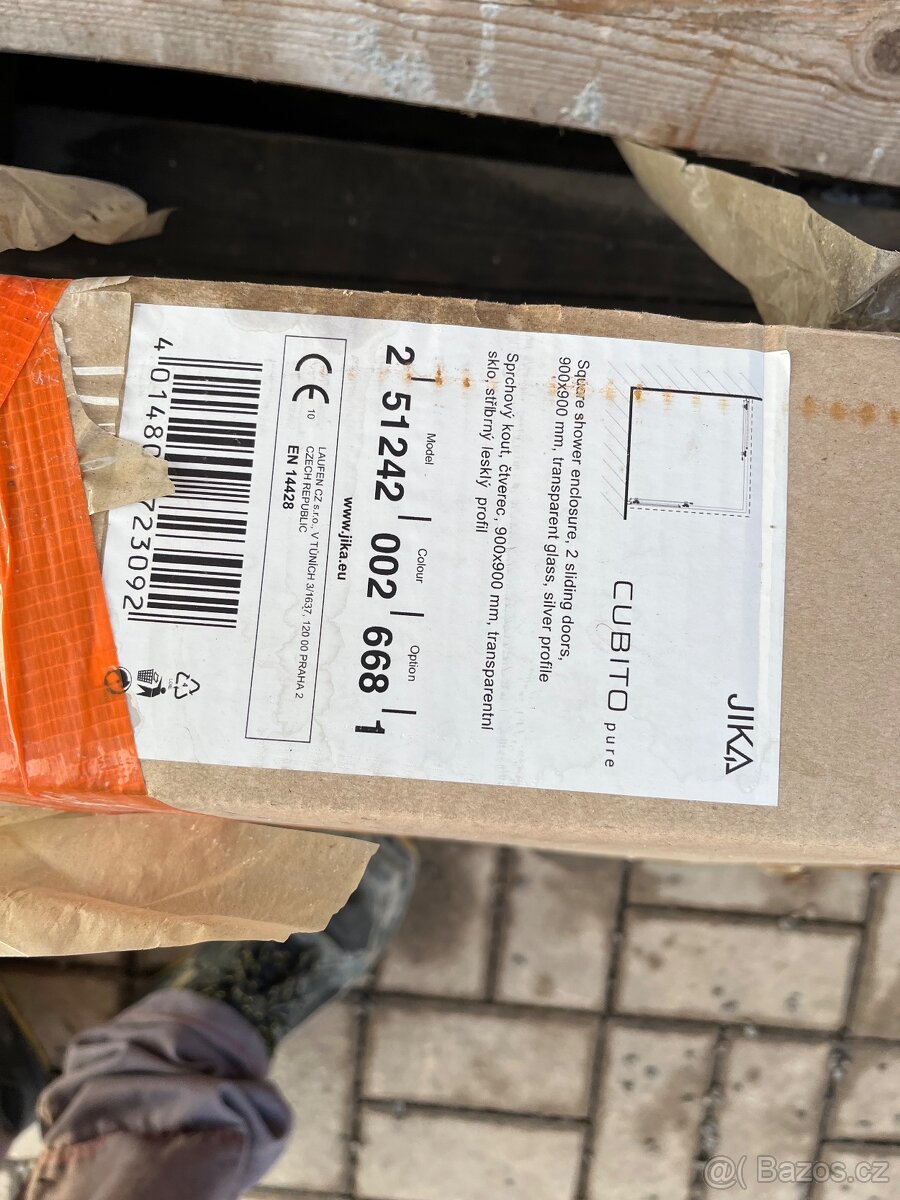 Sprchový kout 90x90 JIKA nové