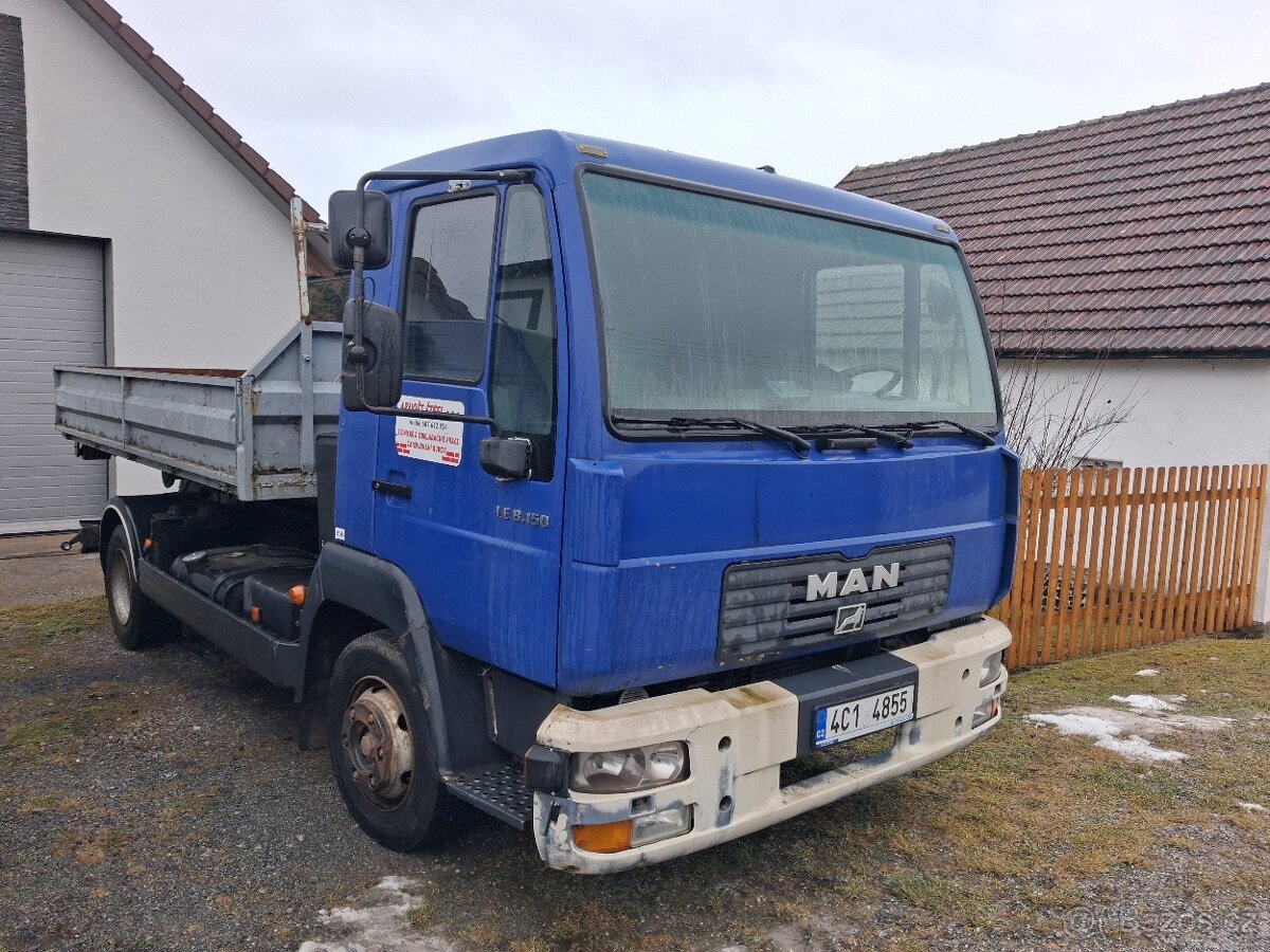 Man LE 8.150 hakový nosič