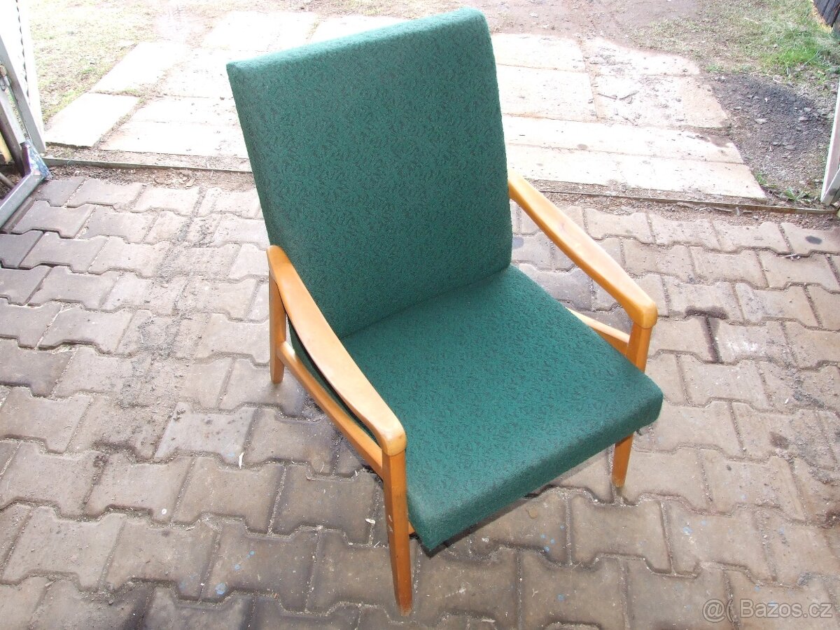 retro křesílko