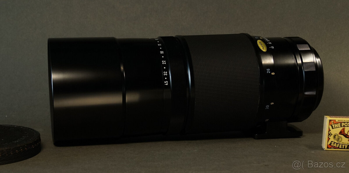 SMC TAKUMAR 6x7 4/400. Luxusní teleobjektiv. Zdarma bonus