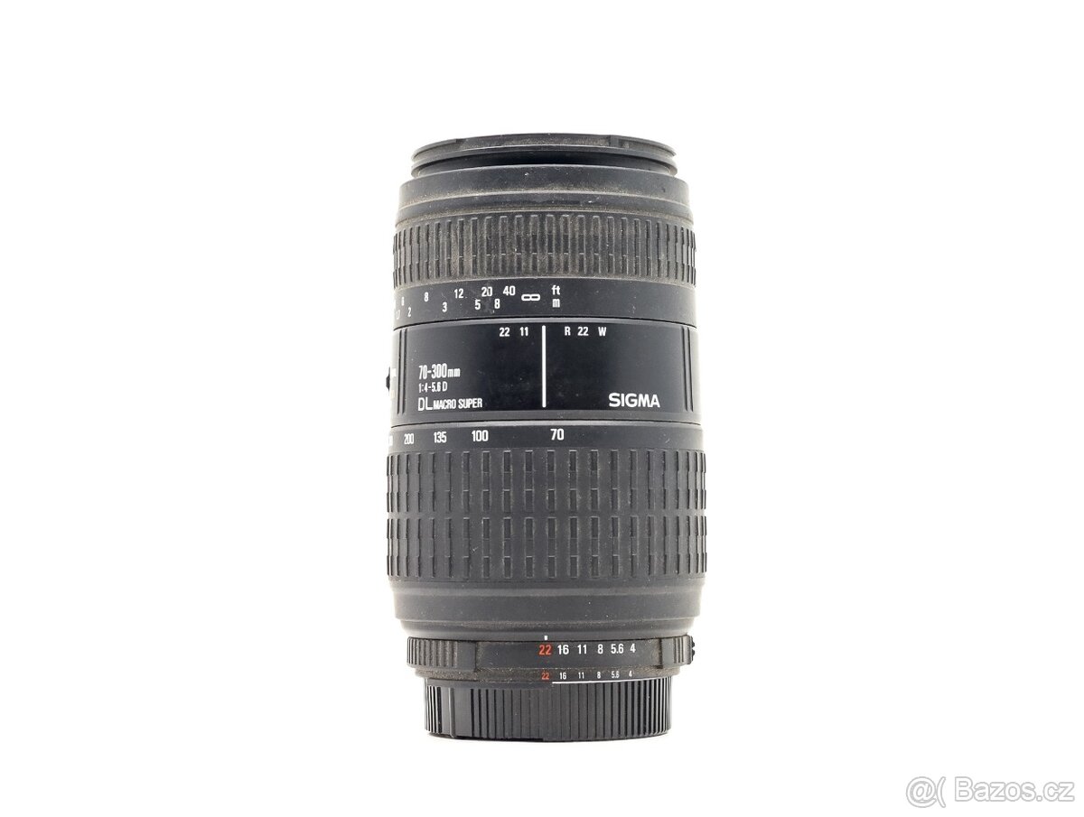 AF Sigma 70-300mm f4-5.6 DL Macro Super sony/minolta
