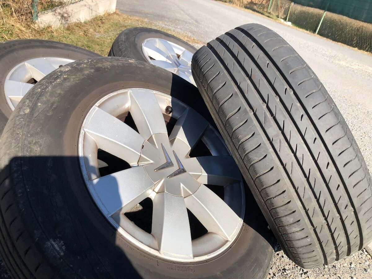 Alu kola originál CITROEN C8 - 215/65/ R15