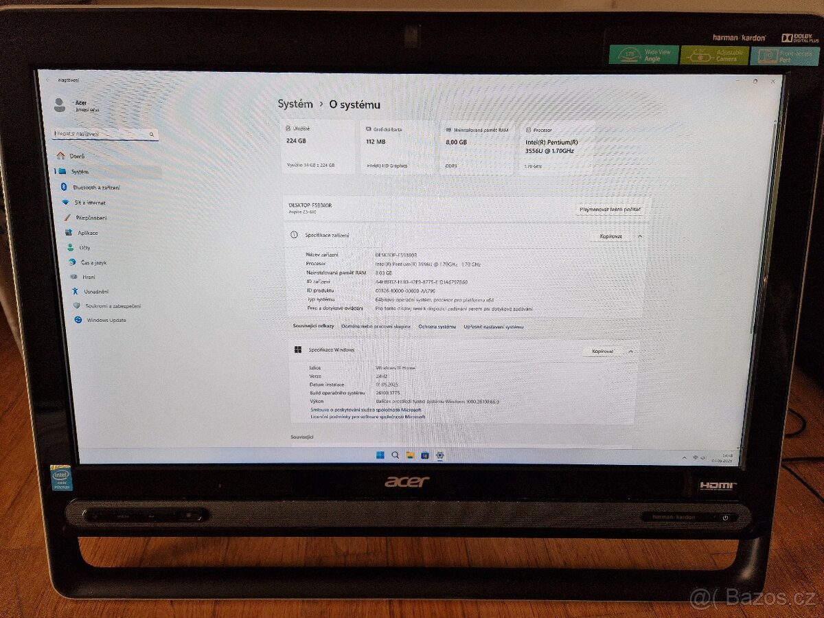 All In One Acer Aspire Z3 - 610