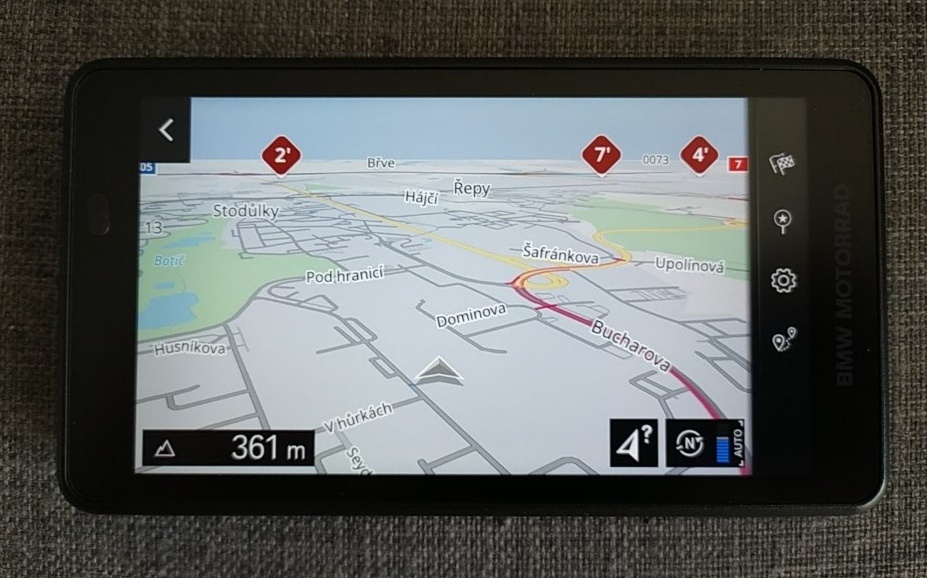 Navigace BMW Connected Ride.