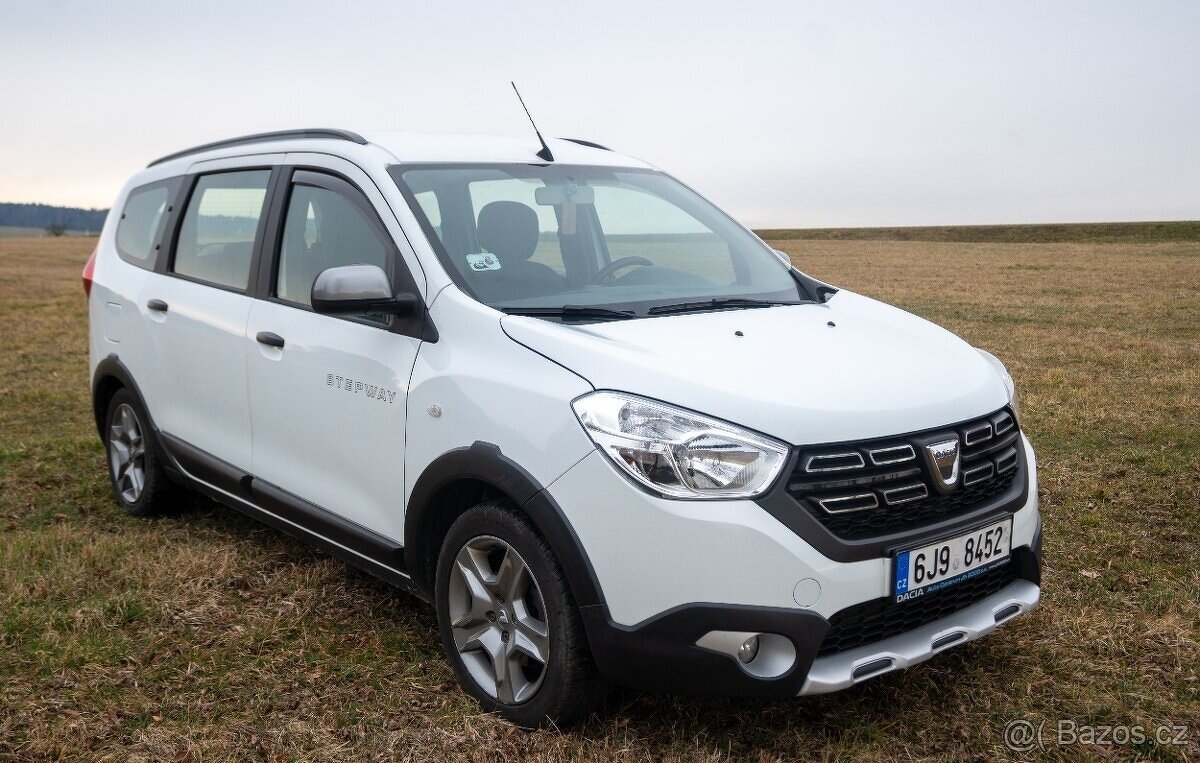 Dacia 2023, Lodgy steepway 1.5 dci, 85kw, 7míst